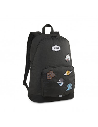 PUMA 090344 01 MOCHILA NEGRA CON DIBUJOS