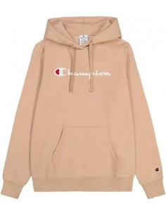 CHAMPION SUDADERA BEIGE MUJER