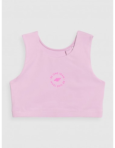 4F Sujetador Deportivo Fitness Niña ROSA