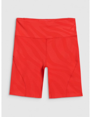 4F MALLAS ENTRENAMIENTO CORTAS ROJAS