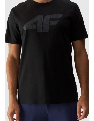 4F CAMISETA M2257 NEGRA HOMBRE