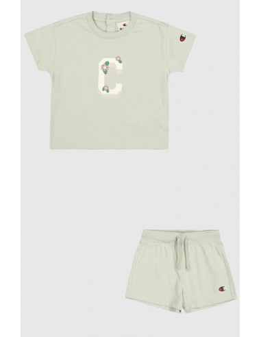 CHAMPION CONJUNTO VERDE NIÑA