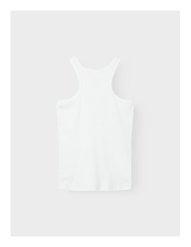 NAME IT NKFHELLEMIE HALTER TOP BLANCO