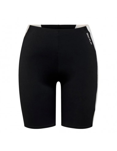 ONLYPLLAY MALLA CORTA NEGRO/BLANCO MUJER