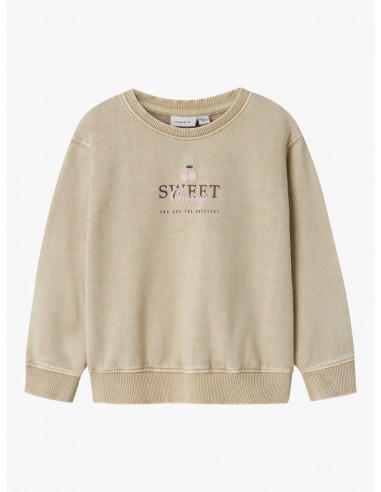 NAME IT NOLEN SUDADERA NIÑA BEIGE