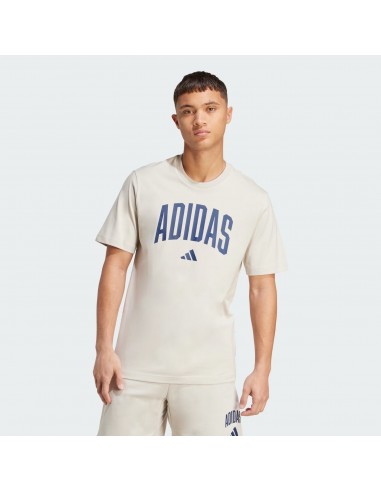 ADIDAS COLLEGIATE CAMISETA BEIGE 