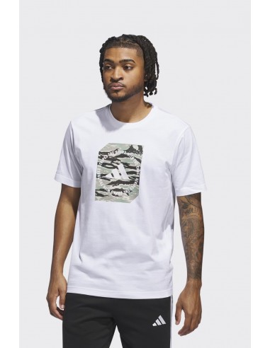 ADIDAS CAMO BOX CAMISETA BLANCO