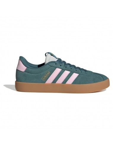 ADIDAS VL COURT 3.0 MUJER VERDE/ROSA