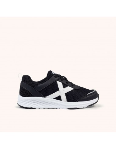 MUNICH FUN KID 02 ZAPATILLAS NEGRAS JR