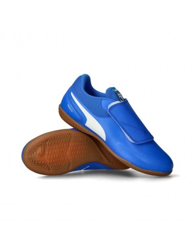 PUMA TRUCO LII V FUTBOL SALA JR AZUL 