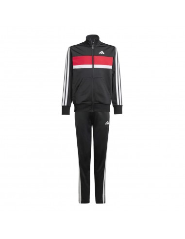 ADIDAS JC7519 CHANDAL NEGRO/ROJO/BLANCO