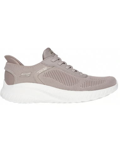 SKECHERS SLIP-INS BOBS ZAP MUJER LAVANDA