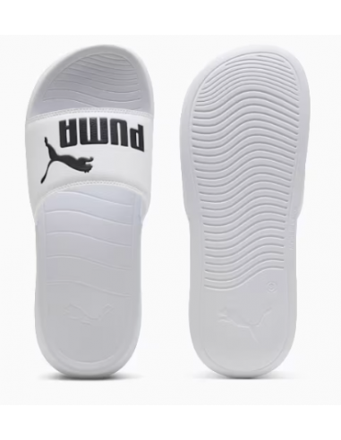 PUMA POPCAT CHANCLAS BLANCO NEGRO
