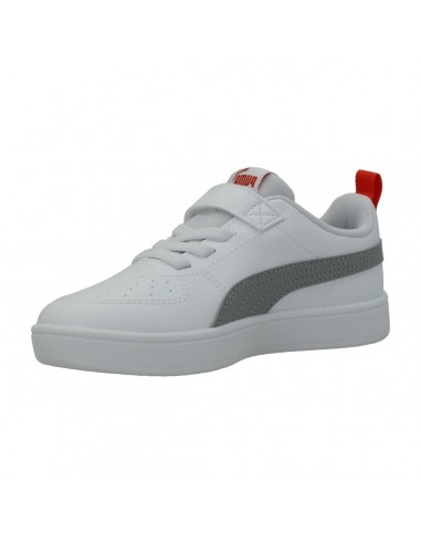 PUMA RICKIE AC BLANCO GRIS NIÑO