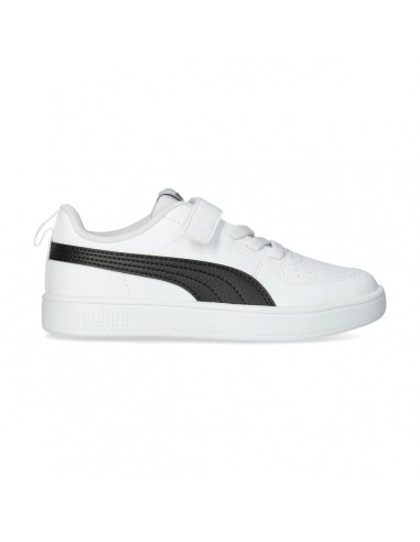 PUMA RICKIE AC+ PS BLANCO NEGRO NIÑO
