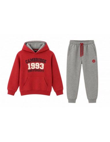 GO&WIN BOITANO JR CHANDAL GRANATE NIÑO