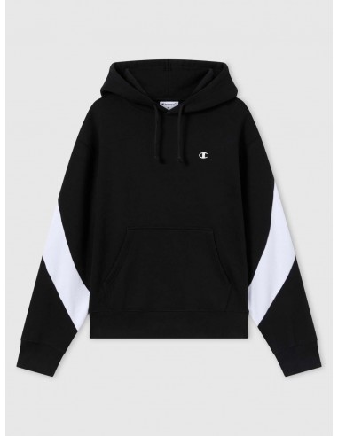 CHAMPION 222535 SUDADERA NEGRA/BLANCA