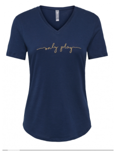 ONLY PLAY LUX CAMISETA MARINO