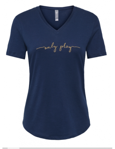 ONLY PLAY LUX CAMISETA MARINO